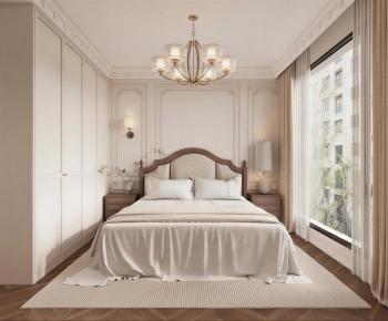 American Style Bedroom-ID:658504019