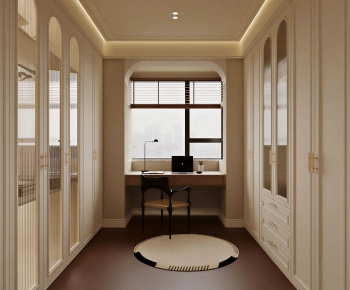 French Style Clothes Storage Area-ID:468554027