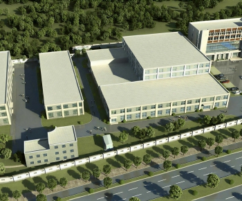 Modern Architectural Bird's-eye View Planning-ID:129168037