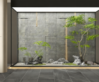 Modern Plant Landscaping-ID:666474106