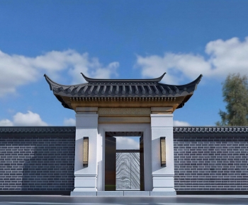 Chinese Style Gate-ID:832951145