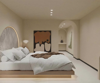Wabi-sabi Style Bedroom-ID:167439056