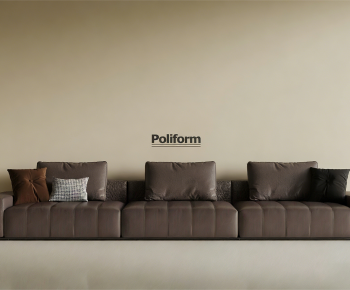 Modern Three-seat Sofa-ID:557122951