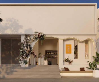 Modern Facade Element-ID:524506098