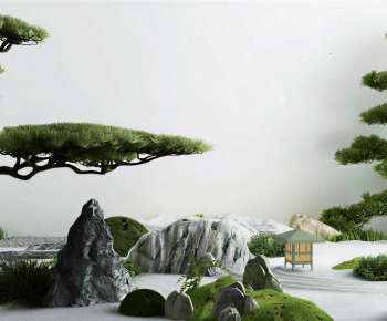 New Chinese Style Courtyard/landscape-ID:239707952