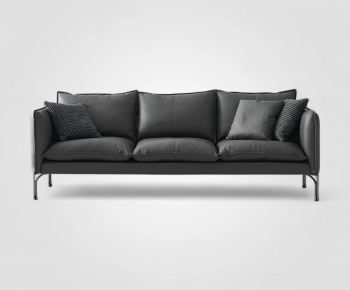 Modern Three-seat Sofa-ID:184564114