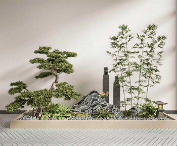 New Chinese Style Plant Landscaping-ID:468343026