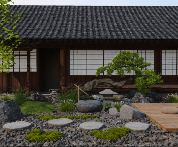 Japanese Style Courtyard/landscape-ID:230422977