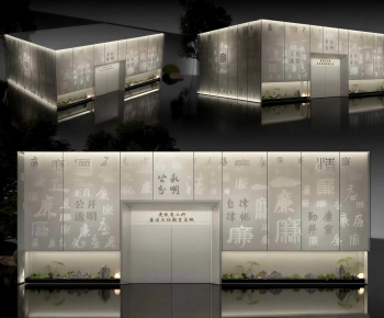 New Chinese Style Architecture Of Artistic Style-ID:500900787