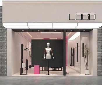 Modern Facade Element-ID:812583925