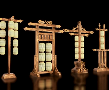New Chinese Style Floor Lamp-ID:759046083