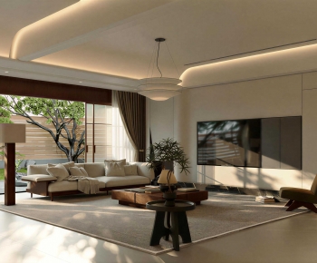 Modern A Living Room-ID:788276919