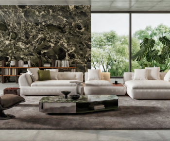 Modern A Living Room-ID:718242883