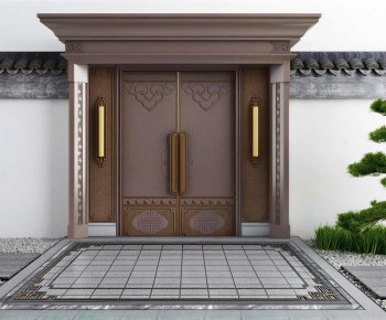 Chinese Style Facade Element-ID:242832909