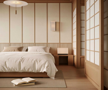 Japanese Style Bedroom-ID:557606944