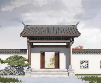 Chinese Style Facade Element-ID:997962953