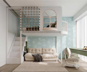 Modern Boy's Room And Son's Room-ID:367496013