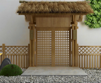 Wabi-sabi Style Door-ID:149753093