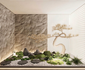 New Chinese Style Plant Landscaping-ID:346525918