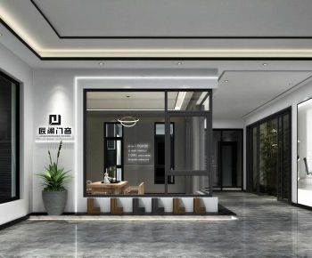 Modern Exhibition Hall-ID:570017102