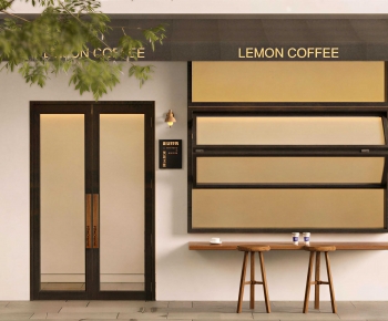 Modern Facade Element-ID:752489095