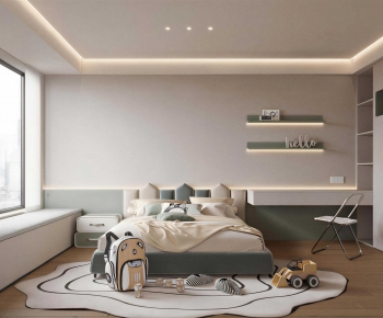 Modern Boy's Room And Son's Room-ID:295149095