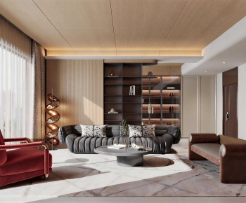 Modern A Living Room-ID:904268036