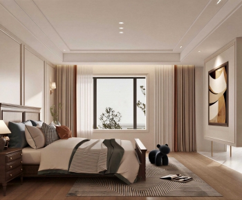 American Style Bedroom-ID:388211977