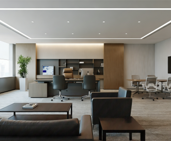 Modern Manager's Office-ID:512274985