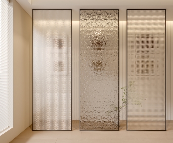 Modern Glass Screen Partition-ID:781188019