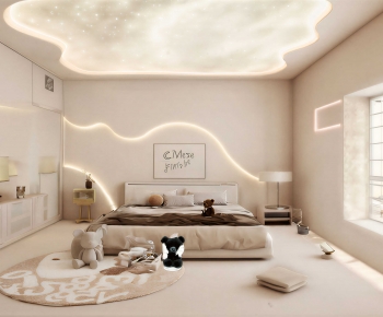 Wabi-sabi Style Children's Room-ID:660361055
