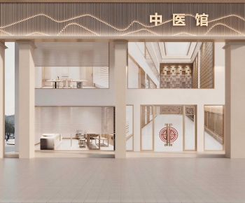 New Chinese Style Facade Element-ID:174839595