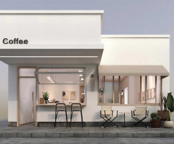 Modern Facade Element-ID:729408031