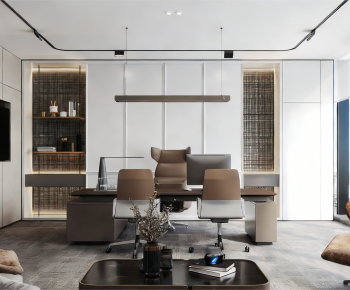 Modern Manager's Office-ID:257391934