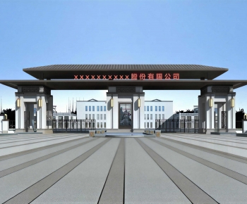 New Chinese Style Gate-ID:108733893
