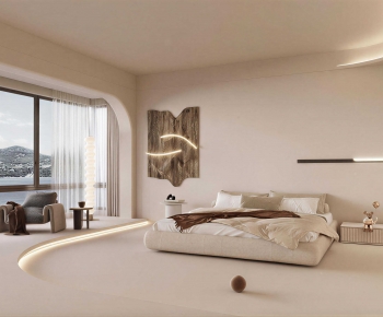 Wabi-sabi Style Bedroom-ID:427010183