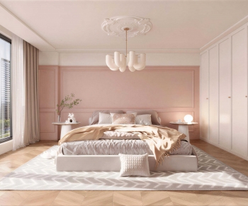 French Style Bedroom-ID:560941936