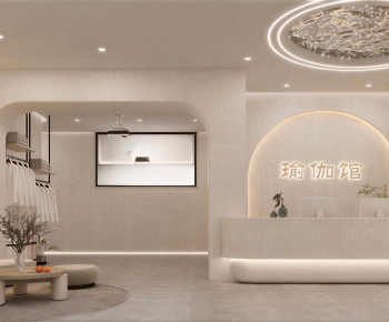 Wabi-sabi Style Yoga Room-ID:687389435