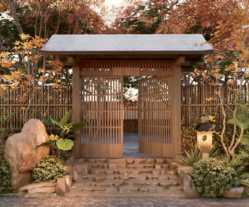 Japanese Style Courtyard/landscape-ID:904545072