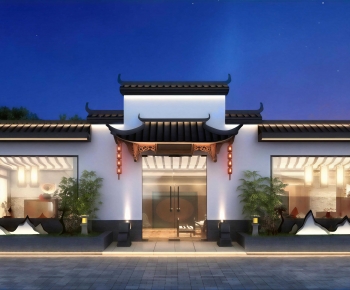 Chinese Style Facade Element-ID:651180799
