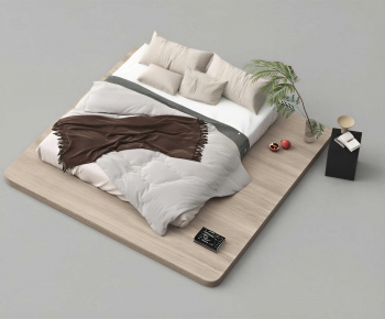 Modern Tatami Bed-ID:983810429