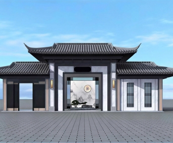New Chinese Style Gate-ID:772464044