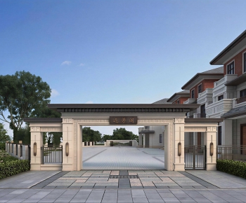 New Classical Style Facade Element-ID:568552022
