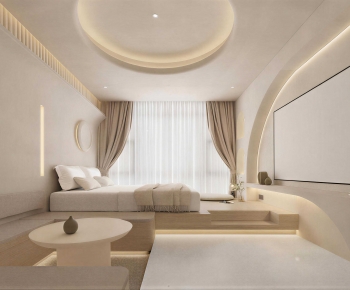 Wabi-sabi Style Bedroom-ID:278433083