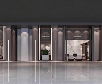 Modern Facade Element-ID:532802109