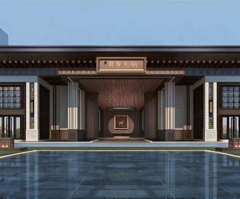 New Chinese Style Gate-ID:295689111