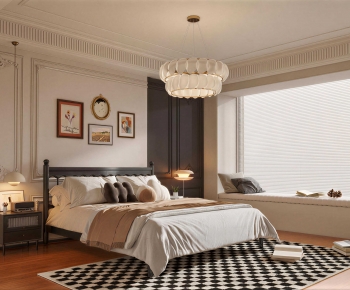 French Style Bedroom-ID:376576903