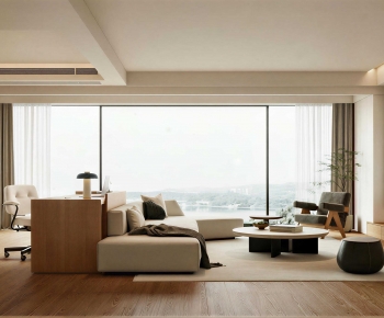 Modern A Living Room-ID:736653093