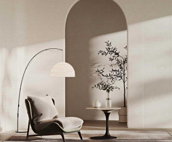 Wabi-sabi Style Lounge Chair-ID:362731936