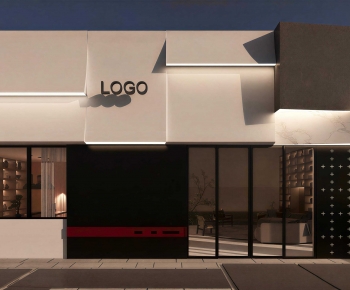 Modern Facade Element-ID:101470919